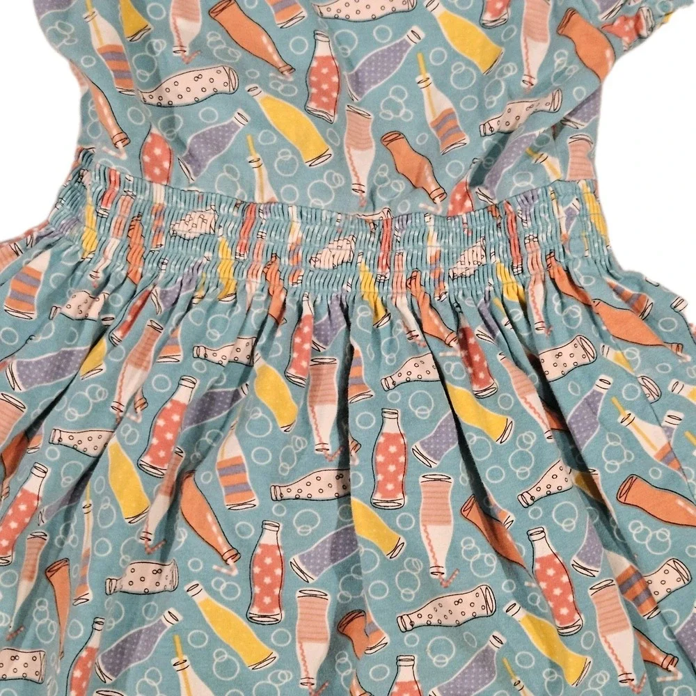 Matilda‎ Jane Dress Wonderment Soda-Lightful Pop Print Lap Spring Girls Size 6